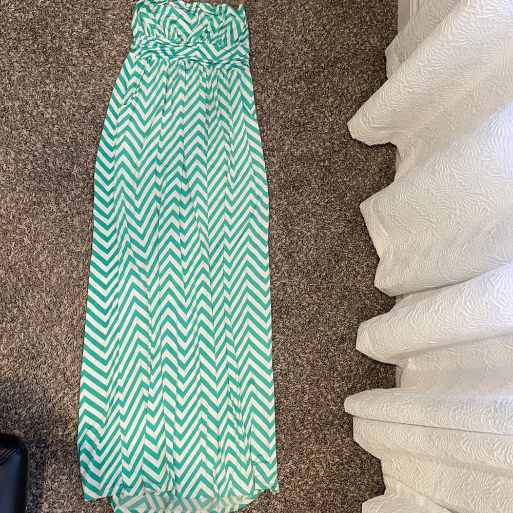 Strapless sundress